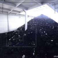 Закрытый угольный склад твердотопливной модульной котельной 0.8 МВт